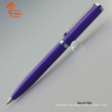 Laser-Gravur-Metall-Kugelschreiber billig personalisierte Stifte